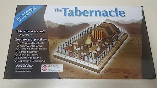 RaoNEE Das Stiftshütten-Modellbauset - Lehr- und Lernmittel - Einfach zu montieren 1:90 Maßstabsmodell - Versammlung des Alten Testaments