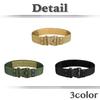 [White Fang] Belt, Lightweight, Breathable, Polypropylene, Adjustable, Outdoor, Men's BTA006 (Black)