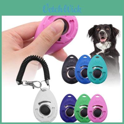 Key Dog Pet Mode Command Training Tool Plastic Ringing Piece Toys Interactive