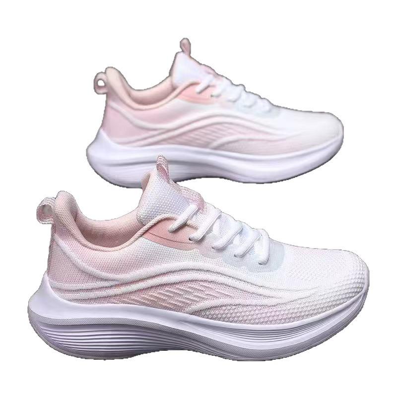 Nouvelles chaussures, chaussures de sport, chaussures décontractées tissées fly, chaussures de course à semelles souples