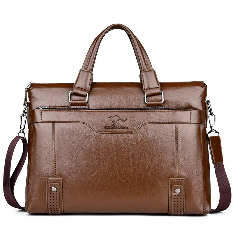 New File Bag Men's Handbag Official Shoulder Messenger Bag