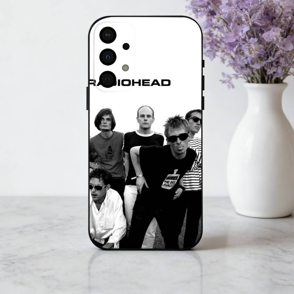 Alternative R-Radiohead -D band Phone Case For Samsung Galaxy A73,A72,A71,A70,A53,A52,A51,Soft Silicone Black Cover