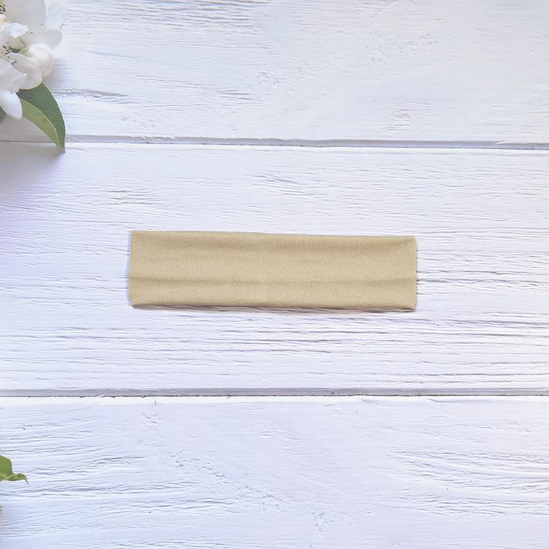 Sport Yoga Headbands, Soft Elastic Cotton Sweatband Yoga Stretchy Headband
