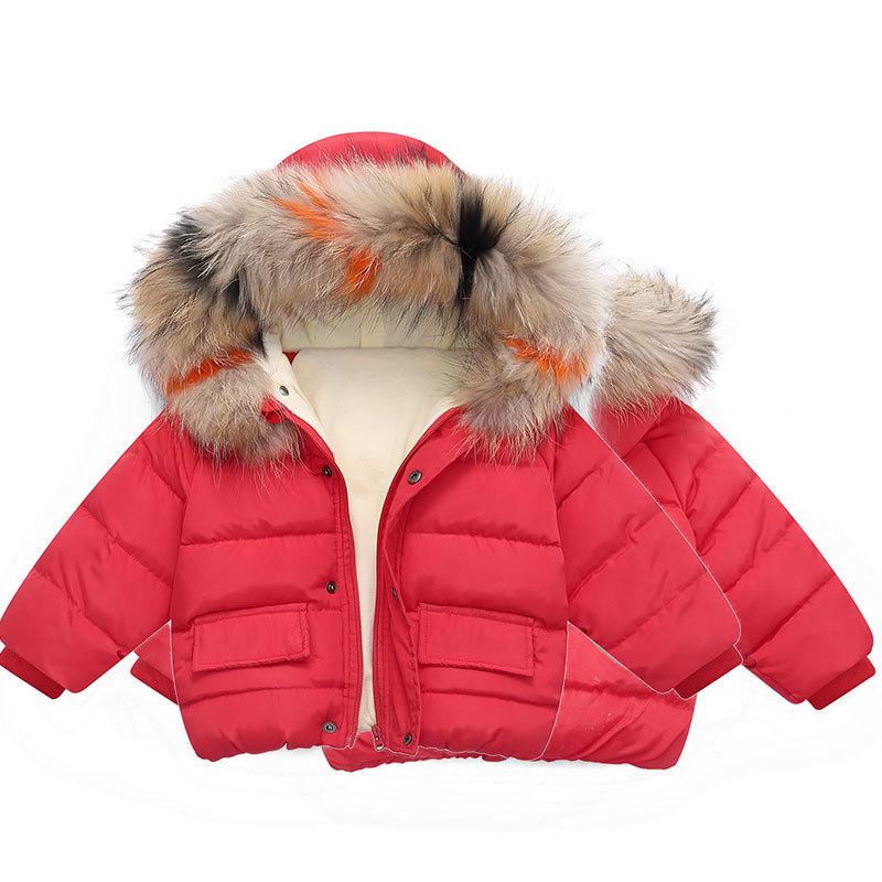 2024 Winter Korean Style Cotton-Padded Jacket for Girls and Boys (1-7 Years)