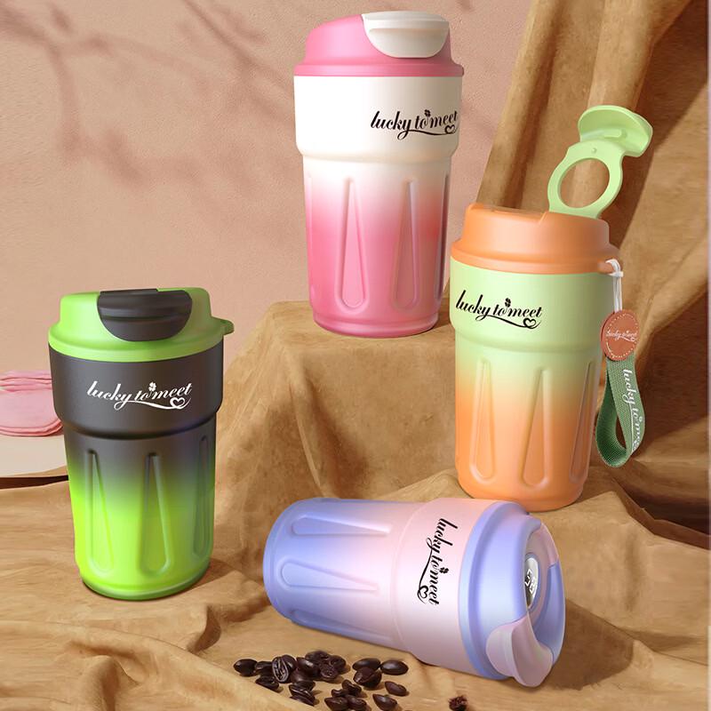 Xihe Smart Temperaturdisplay Isolerad Kaffemugg