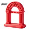 Key Holder for Entryway Roman Arch Holder, PLA 3D Printed Decorative Organizer Storage Stand with 3 Hooks, Table Tabletop