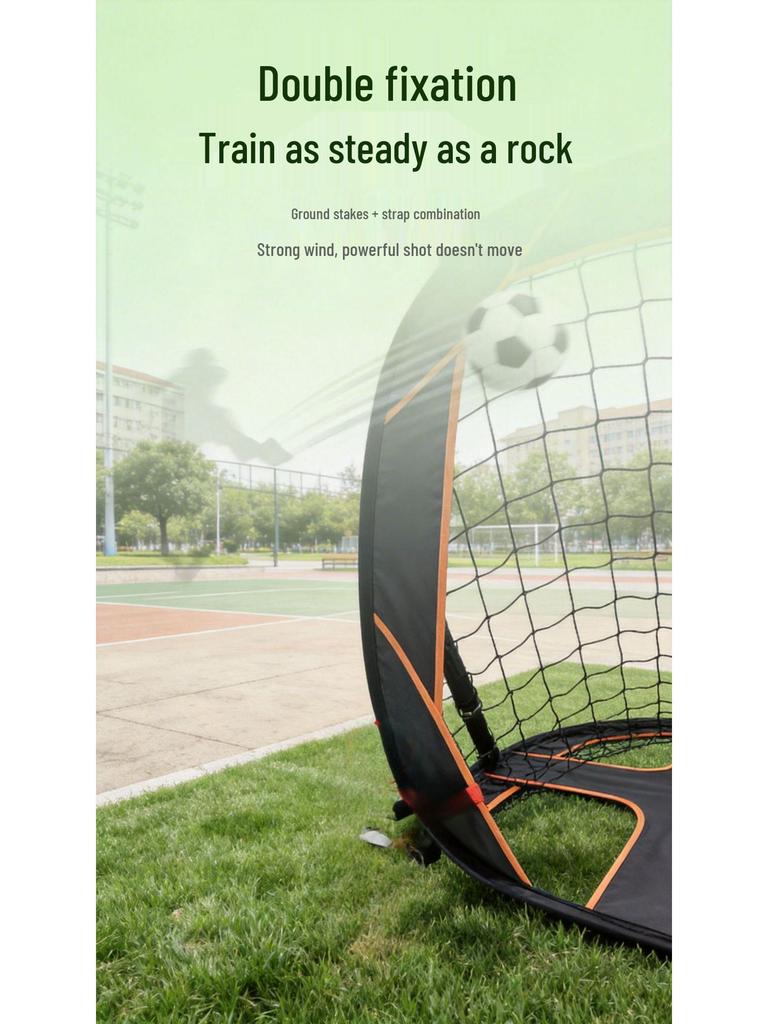 Kids' Portable Multi-Purpose Folding Soccer Goal for Indoor/Outdoor Use