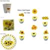 Encantador Kit de Decoração para Festa com Tema Girassóis Para Chás de Bebê e Festas de Aniversário Alegres