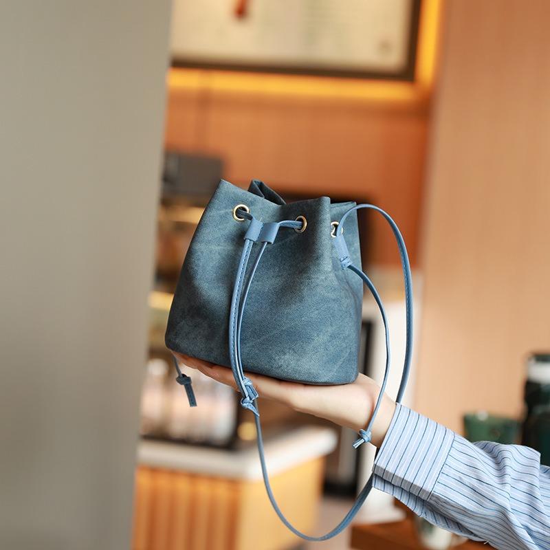 pump with bucket bag bag bag versatile personalized shoulder bag fashion trend simple bag