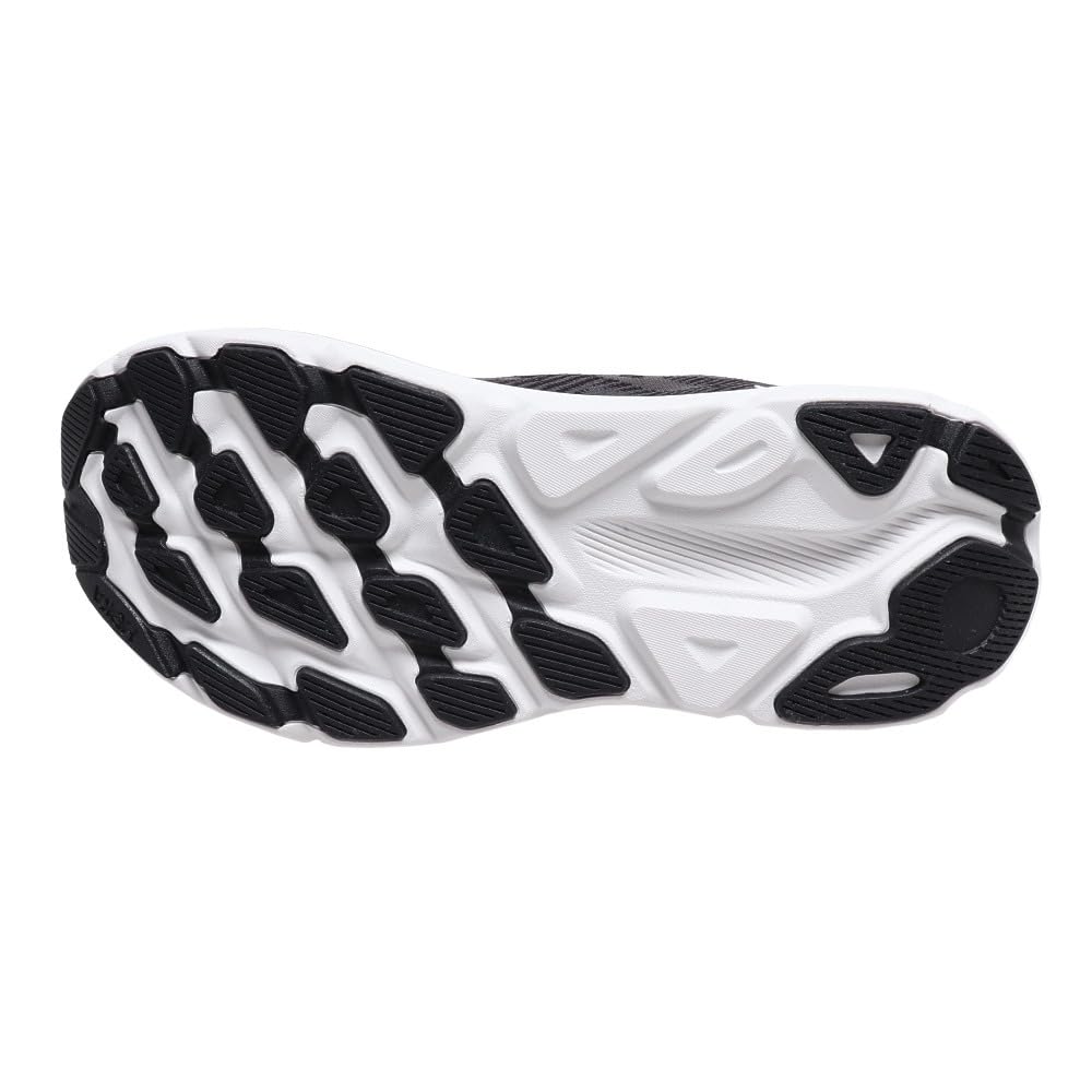 HOKA ONE ONE CLIFTON 9 BLACK/WHITE 25.0CM