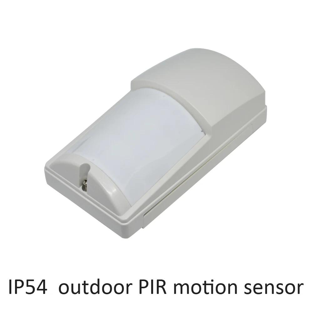 IP54 Waterproof Outdoor Wire Infrared Detector NC/NO PIR Motion Sensor for Security Home Alarm System Burglar Alarm Anti Theft