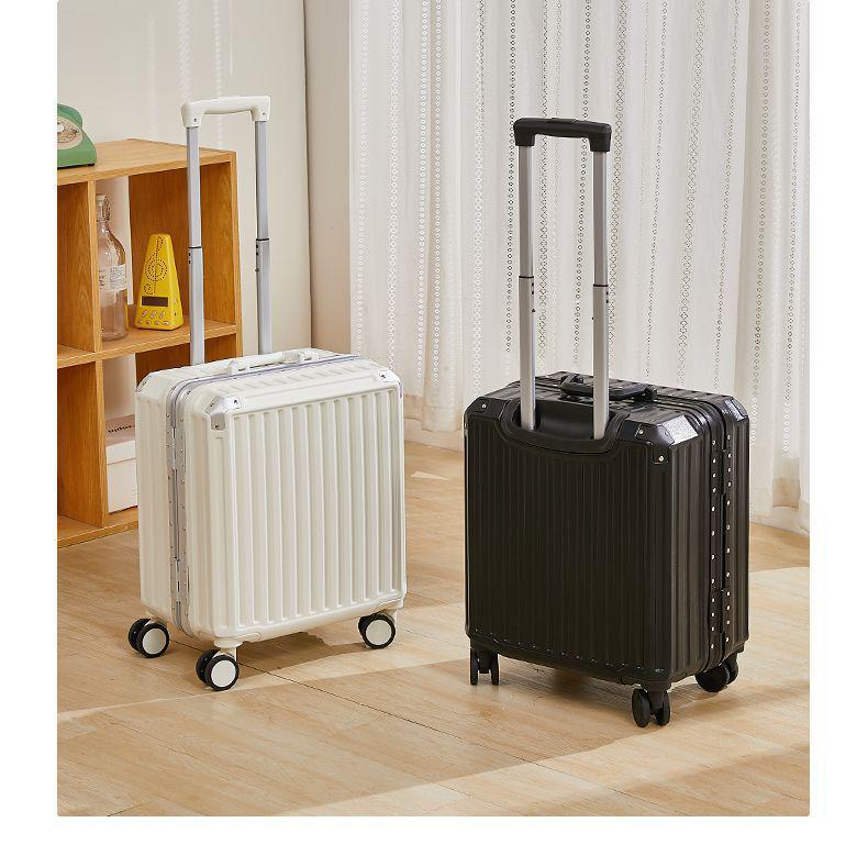 18-calowy bagaż podręczny do noszenia poziomo: Wytrzymała, Solidna Uniwersalna Walizka na Kółkach dla Małych Dzieci