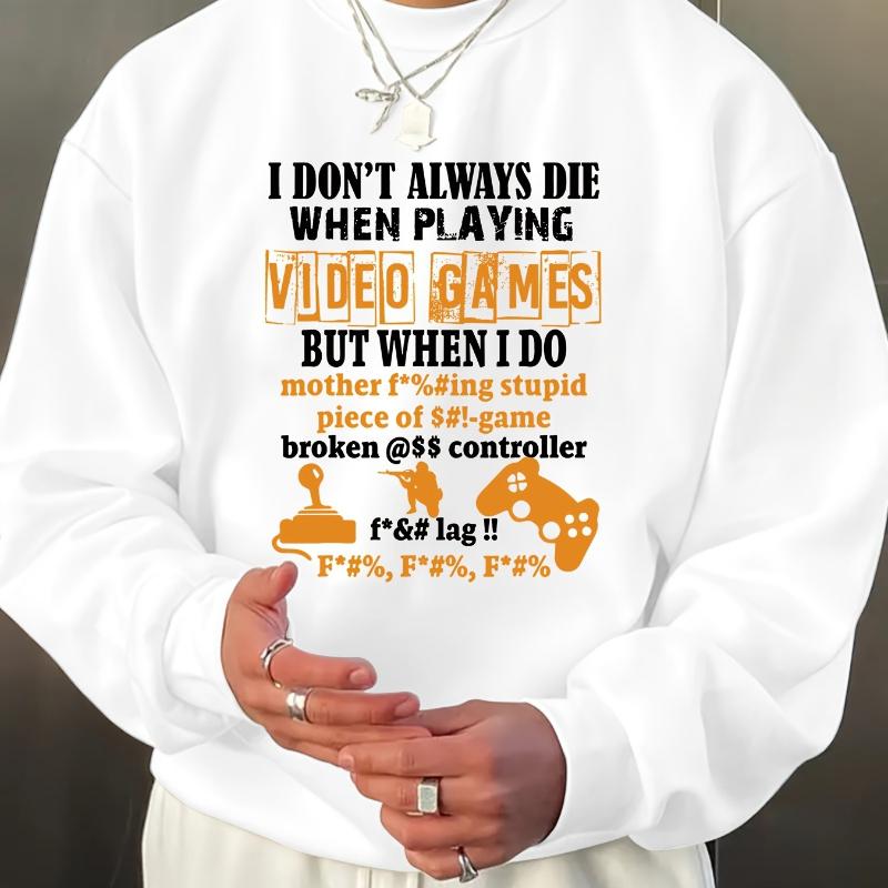 

Дышащий, Идеально для повседневной носки и путешествий, Мужской свитшот с круглым вырезом XXL чёрный