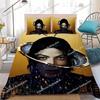 Singer M-Michael Jackson Dangerous Duvet Cover Set Home Style Bedding Soft Laundry Cotton Bed Student Dormitory Gift