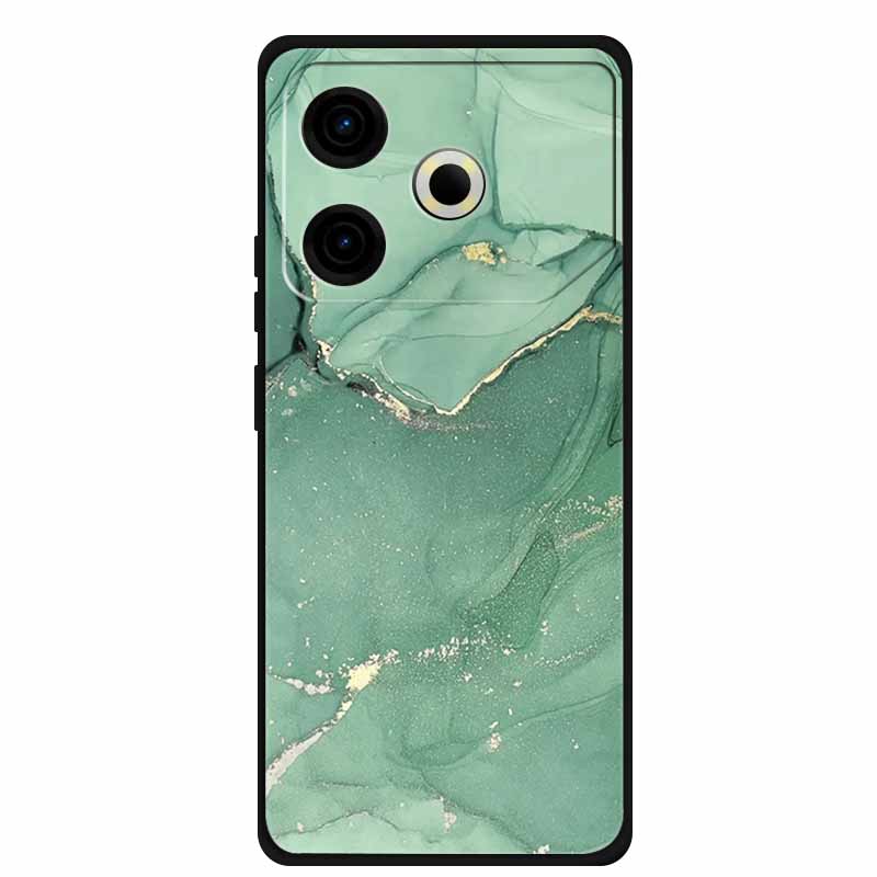 Phone Case For Tecno Pova6 Neo TPU Back Coque for Pova 6 Neo Marble Colour Soft Cover Protective Funda Luxury Silicone Shell