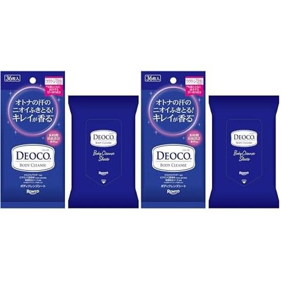 Deoco Body Cleanse Sheet 36 sheets (x 2)