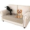 Lit Canapé Imperméable pour Animaux Color Block - Coussin Universel pour Toutes les Saisons