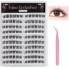 False Eyelashes That Require Partial False Eyelashes with Natural for Partial Easy To Apply for Everyday Don't Glue, Adhesive, Look, Use, Makeup,