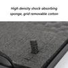 Strong Plastic Microphone Travel Case with Shock Absorbing Interior & Secure Locking Mechanism for Device Transportation