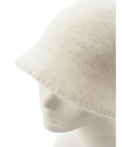 FRAY I.D. Women's Mohair Round Hat FWGH244327 White