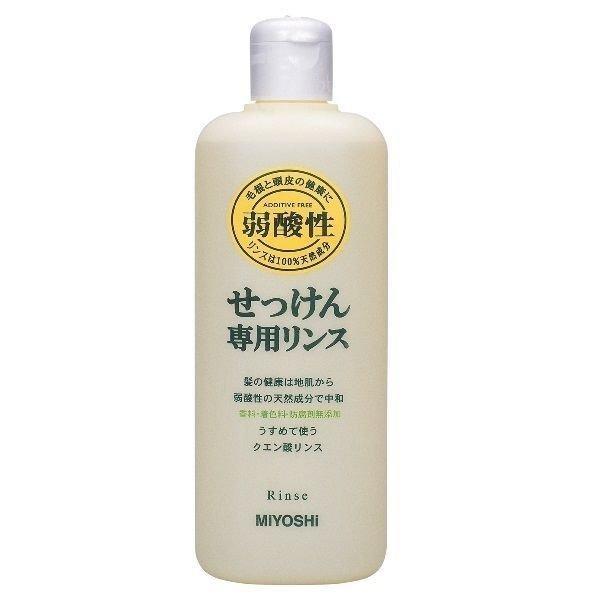 Miyoshi Seife Schwach Säurehaltig Zusatzstofffrei Spülung 350mL