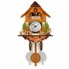 Kuckucksuhr mit Pendel Holz Traditionell für Wohnzimmer, Hütte