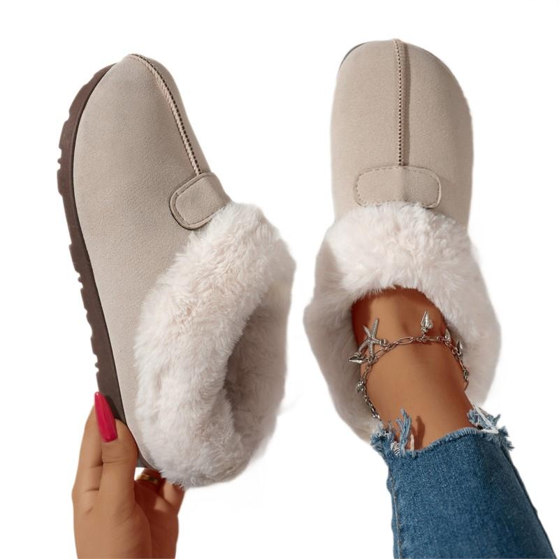 Fashion Snow Boots Woman Plus Size Women Booties Slip On Women Shoes New Platform Ankle Boots Fashion Winter Girls Boots Botas Mujer