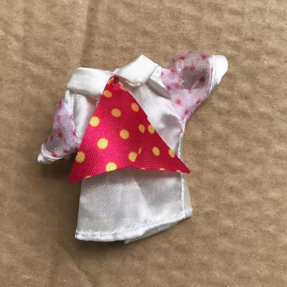Slim Dancing Doll Top Shirt Blouse Coat Colorful Doll Decors Original Monstering Bratss Doll Costume Kids DIY Dressing Toys