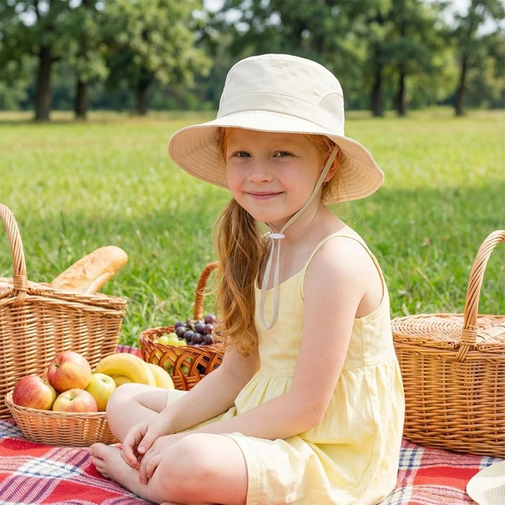 Breathable Kids Sun Protection Hat UV Protection Beach Hat Quick Dry Fisherman Hat Outdoor