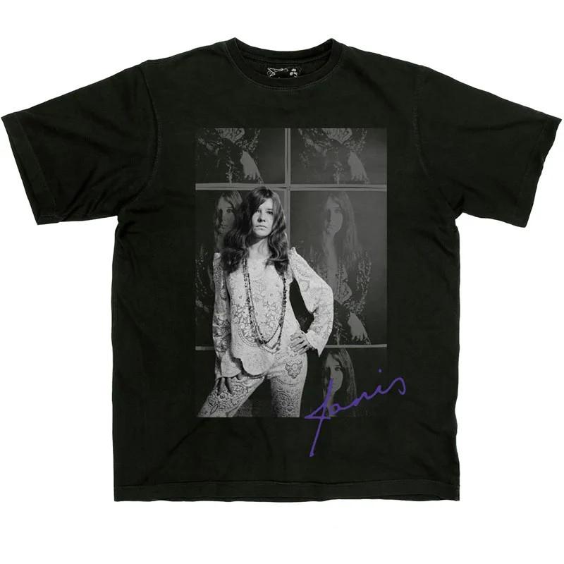Janis Joplin Baron Wolman T-shirt XL