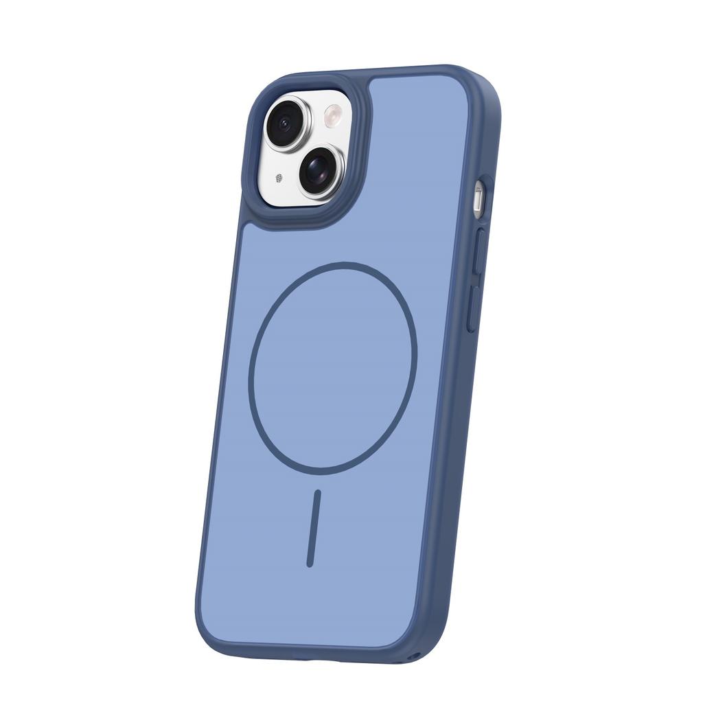 Nakładka Frame Thin Mag Do Iphone 13 6,1" Ciemnoniebieska