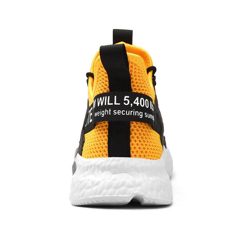 Men's Sneakers Shoes Light Casual Fashion Running Elastic Leisure Outdoor Mesh Summer Sports Tennis Man Walking