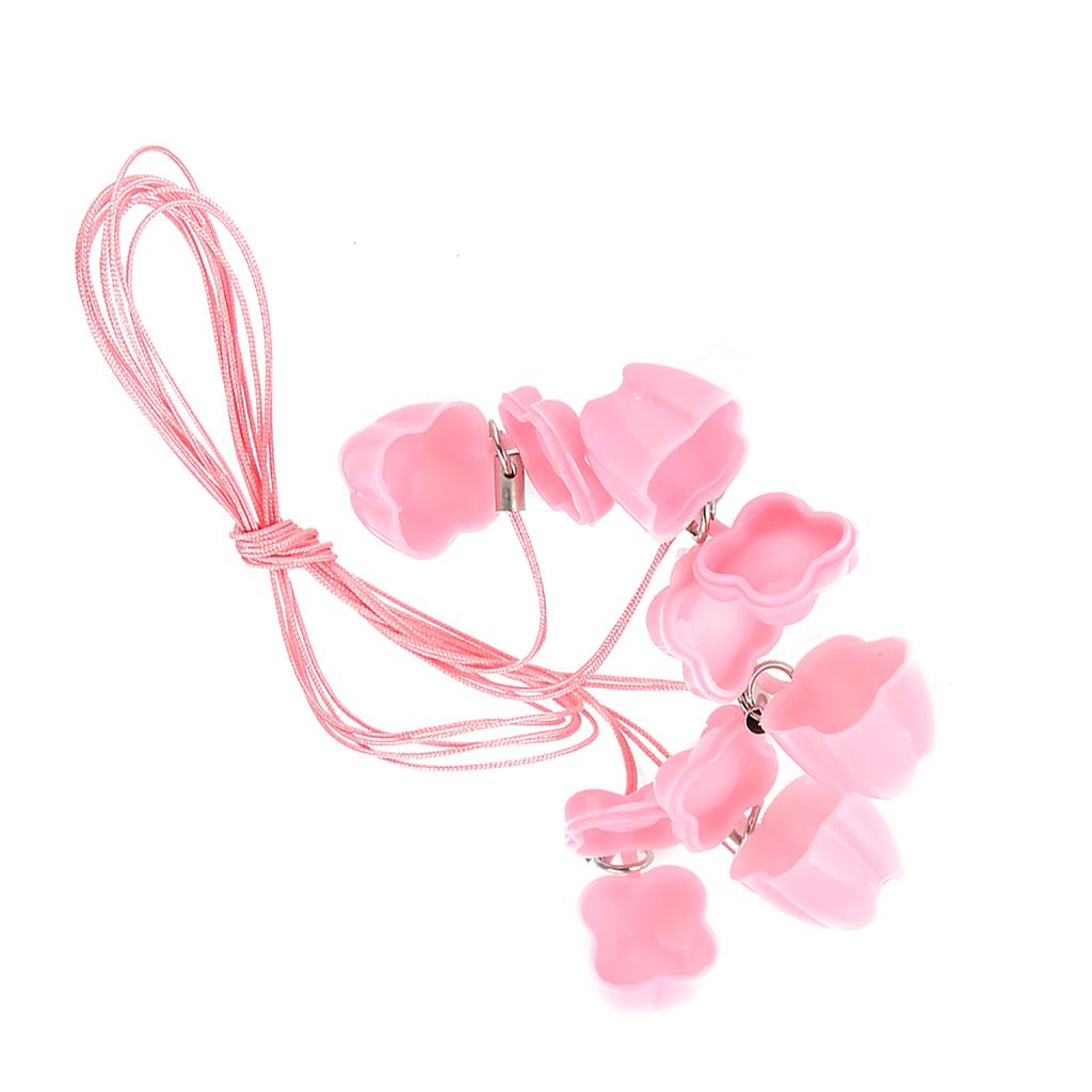 5pcs Plastic Baby Milk Tooth Storage Box with Rope Tooth Saver Necklaces