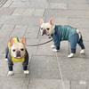 Warm Fleece-Lined Four-Legged Dog Sweater Small To Medium Breeds Winter Coat Pet Clothing