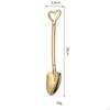 4 Pieces Scoops Shaped Spoons Coffee Tea Spoon Reusable Sturdy Kitchen Utensils Serving