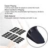 160 Pcs Black Color Clarinet Mouthpiece Patches  For Saxophone Performance
