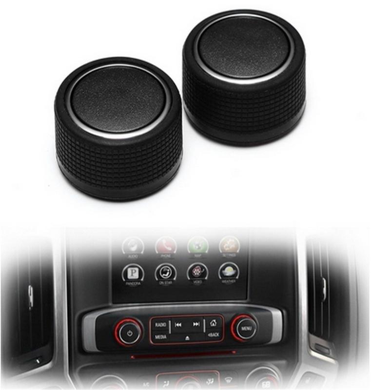 Sound  Radio Control Knob Replacements Car Stereo Control Knob Easy Install Air Conditioning & Radio Tuning Knob for Car 