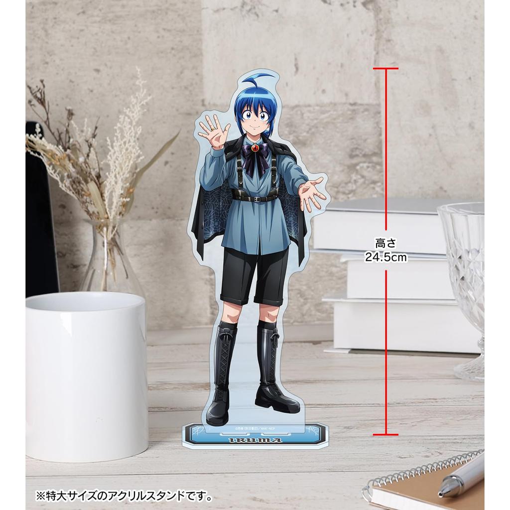 Welcome To Demon Original Illustration of Suzuki Iruma Black Coordinate Extra Large Acrylic Stand School! Iruma-kun Ver.