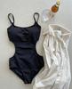 Sexy Push Up Bikini Set One Piece Swimsuit High Waisted Halter Monokini Bohemian Print Women Beach Vacation