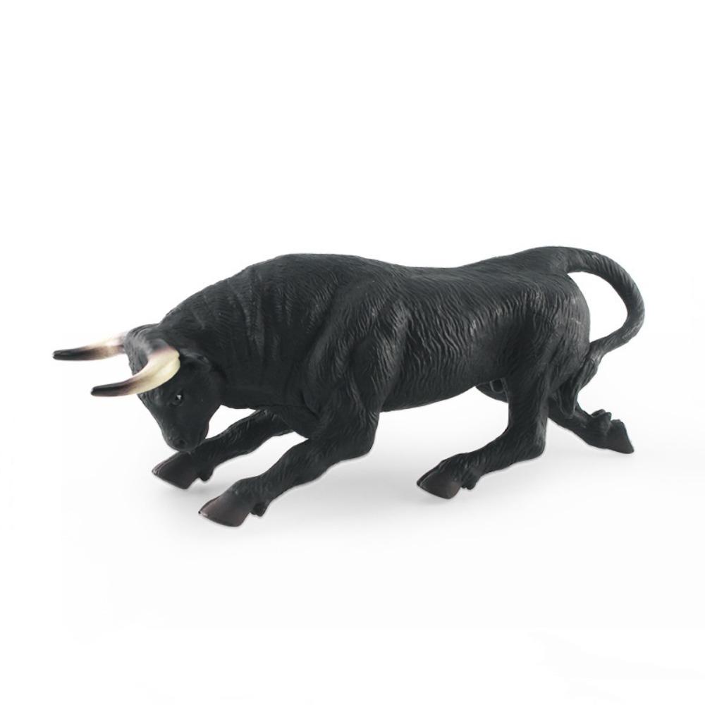 Farm Animals Poultry Cattle Model Simulation Calf Bull OX Figures  For Children