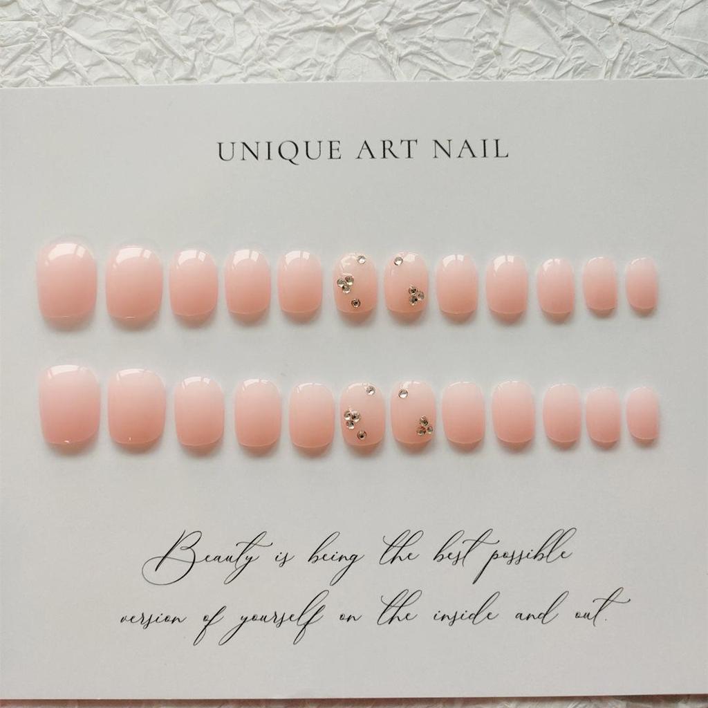 A440-Jelly Glitter Nail Art: Sweet and Cute Wearable Nail Stickers