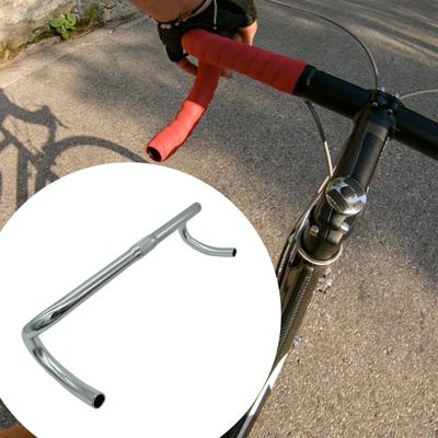 Curved Road Bike Handlebar Aluminum Alloy Component Professional Replacement Part