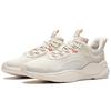 Li Ning Liuyun Textile, Synthetic Leather Cushioning Slip Resistant Abrasion Resistant Low Top Casual Shoes Women's AGLS060-1