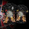 Dart Roulette 3D Printed Club Bar Fashion Sports Men's And Women's Casual