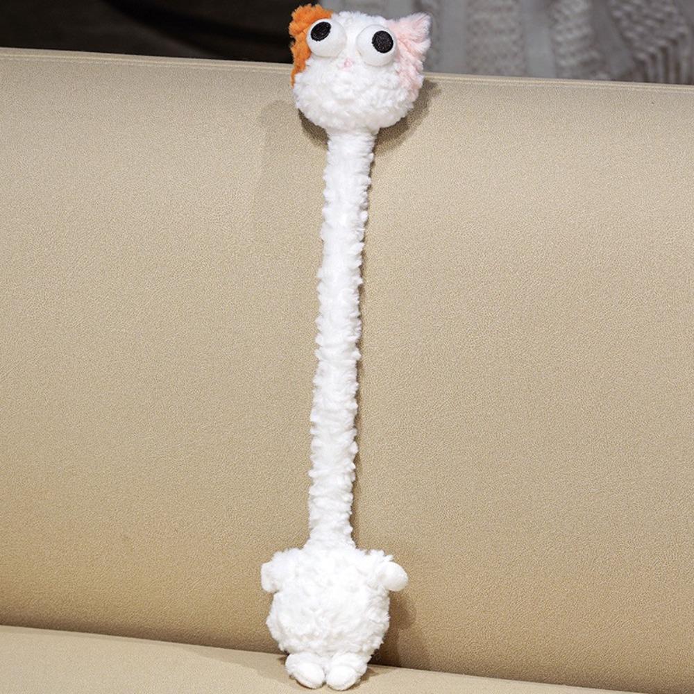 

White Color Rabbit Bag Pendant Funny Design Elephant Plush Pendant Backpack Accessory Style B
