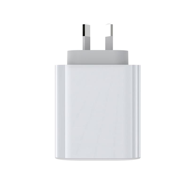 SAA-zertifiziertes 65W Galliumnitrid Typ-C Ladegerät 20V 3,25A, 15V 3A, Australischer Standard PD65W.