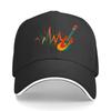 Retro Guitar Rhythm Pulse Line Hip Hop Hat Fashion Outdoor Sports Sandwich Baseball Cap