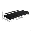 Shelf for Wall Mounted Wood Shelf,Decorative Rustic with Invisible Bracket Bedroom Nursery