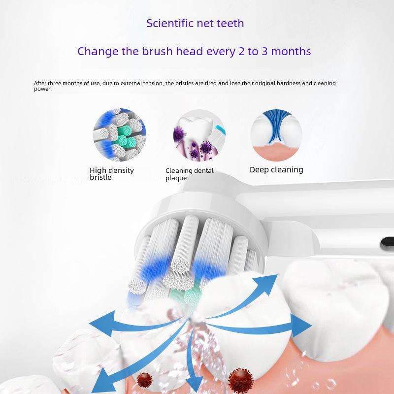 Oral-B Compatible Bolielang Soft DuPont Bristle Electric Toothbrush Replacement Heads