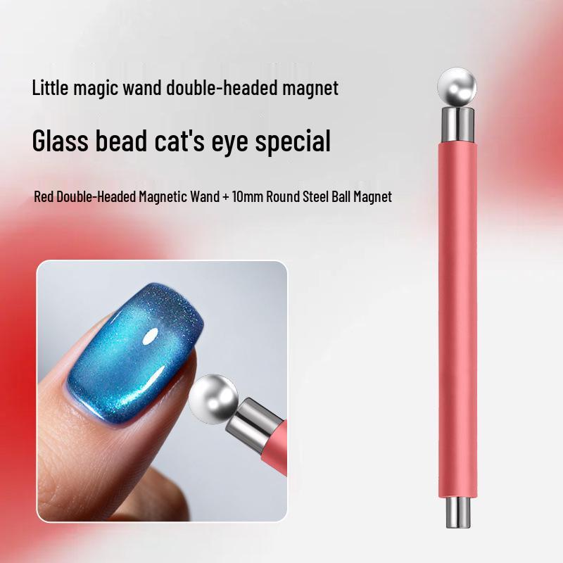 Upgraded Dual-Ended Cat Eye Gel Magnet Pen for Nail Art
